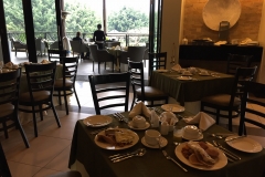 Breakfast at the Mount Meru hotel