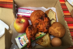 A typical lunch box in the Serengeti