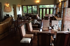Bar area at the Endoro Lodge