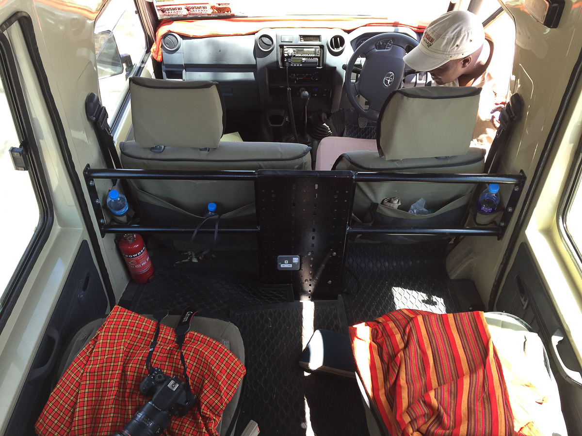 More views inside a typical Safari Truck