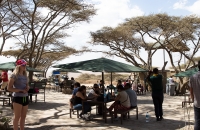 Serengeti entrance waiting area